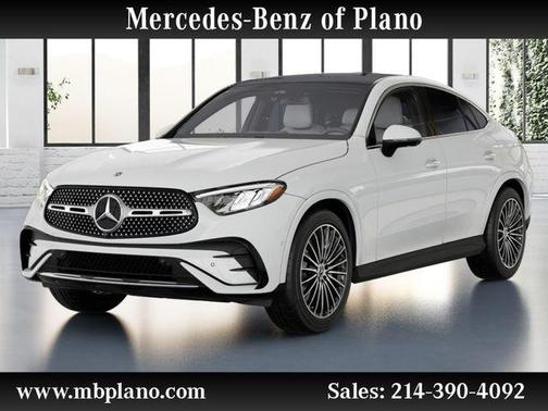Polar White 2026 Mercedes-Benz GLC 300 4MATIC Coupe