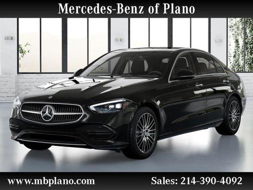 Black 2026 Mercedes-Benz C-Class C 300 4MATIC