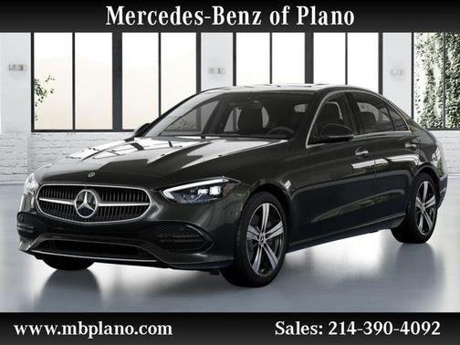 Graphite Grey Metallic 2023 Mercedes-Benz C-Class Sedan