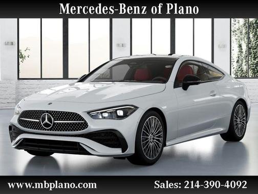 MANUFAKTUR Moonlight White Metallic 2026 Mercedes-Benz CLE 300 4MATIC Coupe