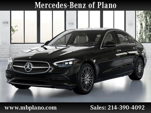 Black 2026 Mercedes-Benz C-Class C 300 4MATIC