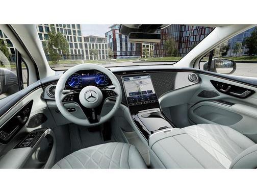 Cirrus Silver Metallic 2023 Mercedes-Benz EQS 450 4MATIC