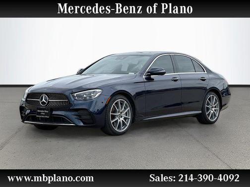 Nautical Blue Metallic 2023 Mercedes-Benz E-Class E 350