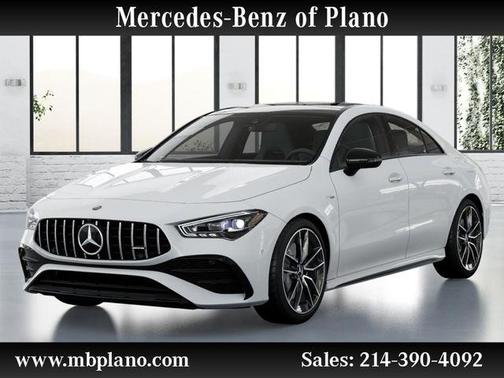 Polar White 2025 Mercedes-Benz AMG CLA 35 4MATIC