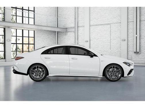 Polar White 2025 Mercedes-Benz AMG CLA 35 4MATIC