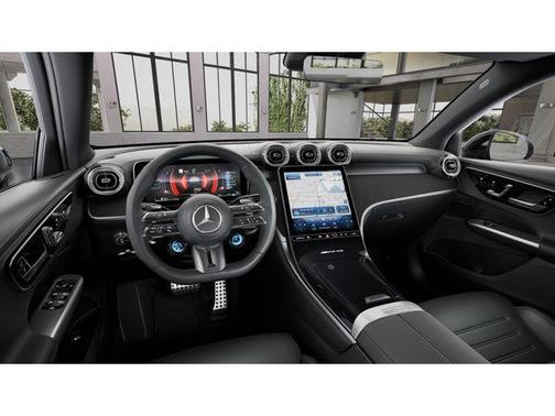 Starling Blue Metallic 2025 Mercedes-Benz AMG GLC 43 4MATIC Coupe