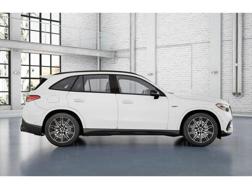 Polar White 2025 Mercedes-Benz AMG GLC 43 4MATIC