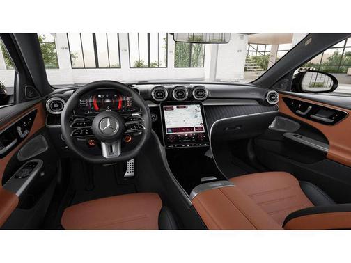 Polar White 2026 Mercedes-Benz AMG C 43 4MATIC