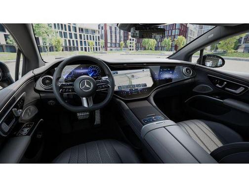 Obsidian Black Metallic 2023 Mercedes-Benz EQS 580 4MATIC