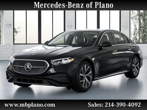 Black 2026 Mercedes-Benz E-Class E 350