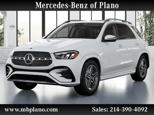 Polar White 2026 Mercedes-Benz GLE 450 4MATIC