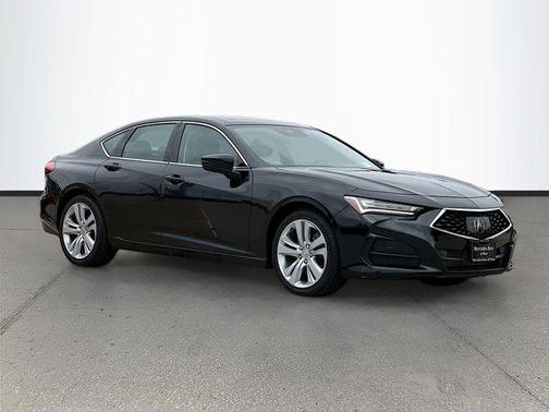 Black 2022 Acura TLX Technology