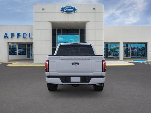 White Metallic 2025 Ford F-150 Platinum