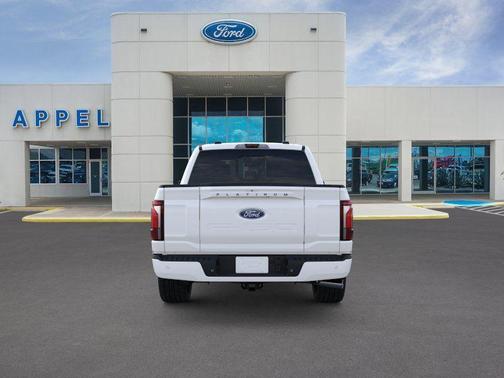 White Metallic 2025 Ford F-150 Platinum