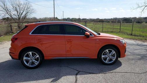 Pulse Orange 2022 Audi Q3 45 S line Premium