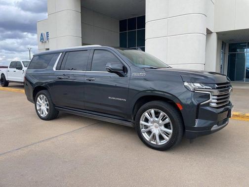 Evergreen Gray Metallic 2022 Chevrolet Suburban High Country SUV