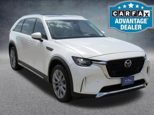 Rhodium White Metallic 2024 Mazda CX-90 Premium Plus