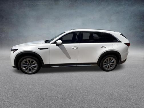 Rhodium White Metallic 2024 Mazda CX-90 Premium Plus
