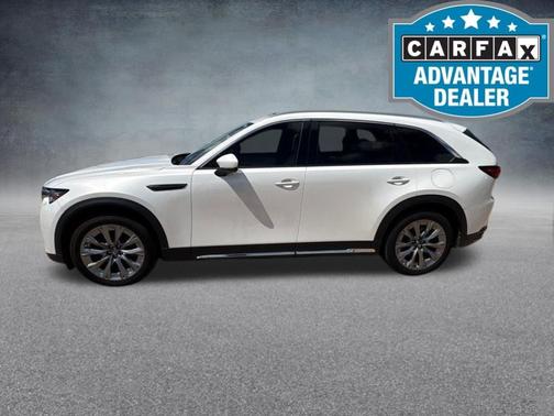 Rhodium White Metallic 2024 Mazda CX-90 Premium Plus