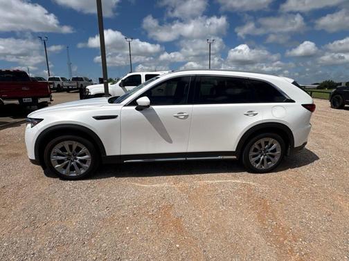 Rhodium White Metallic 2024 Mazda CX-90 Premium Plus