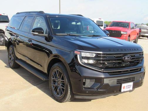 Black Metallic 2026 Ford Expedition Max Platinum