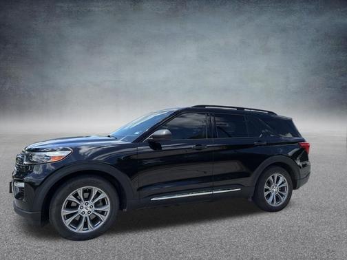 Black Metallic 2022 Ford Explorer XLT
