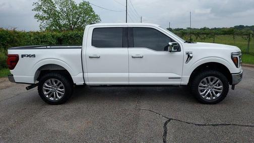 White Metallic 2024 Ford F-150 Lariat