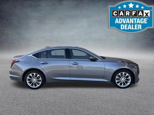 Steel Metallic 2022 Cadillac CT5 Premium Luxury AWD