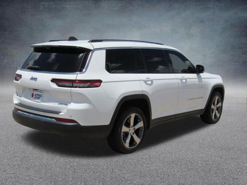 Bright White Clearcoat 2021 Jeep Grand Cherokee L Limited