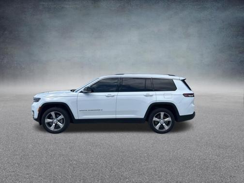Bright White Clearcoat 2021 Jeep Grand Cherokee L Limited