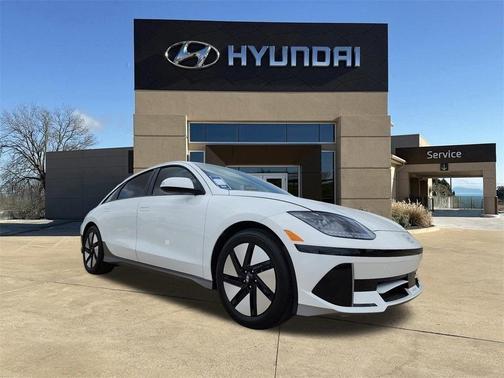White 2023 Hyundai IONIQ 6 SE Standard Range Sedan