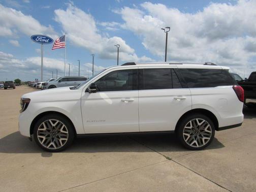 White Metallic 2026 Ford Expedition Platinum