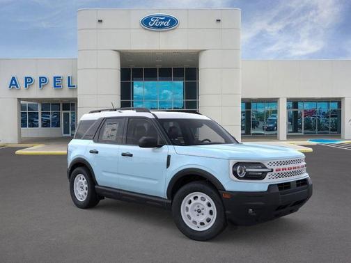 Blue 2025 Ford Bronco Sport Heritage SUV