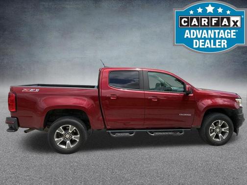 Red Tinted Clearcoat 2018 Chevrolet Colorado Z71