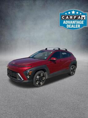 Red Metallic 2025 Hyundai KONA SEL