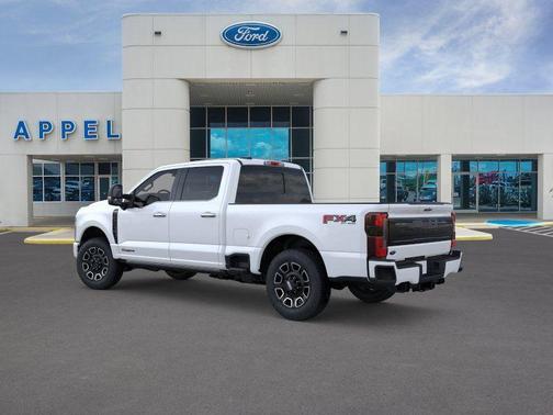 White Metallic 2026 Ford F-250 Platinum