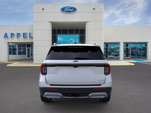White 2026 Ford Explorer Platinum
