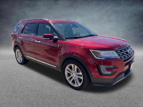 Ruby Red Metallic 2017 Ford Explorer Limited