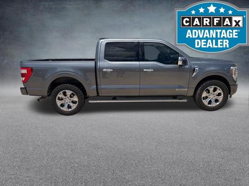 Gray Metallic 2022 Ford F-150 Platinum