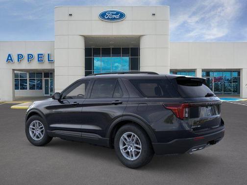 Black Metallic 2026 Ford Explorer Active