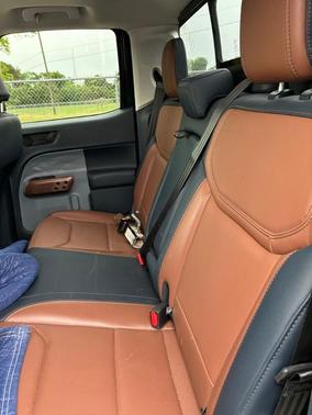 Blue Metallic 2023 Ford Maverick Lariat