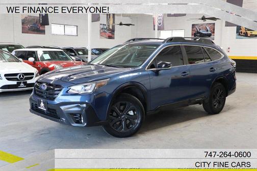 Crystal Black Silica 2022 Subaru Outback Onyx Edition XT