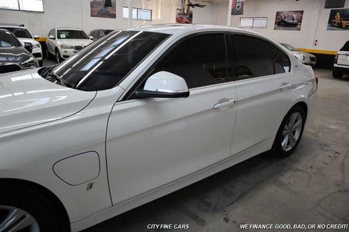 White 2017 BMW 330e iPerformance