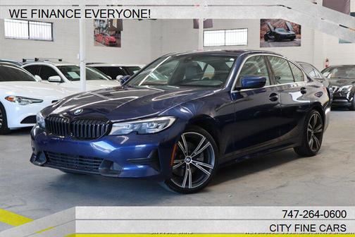 Mediterranean Blue Metallic 2020 BMW 330 330i