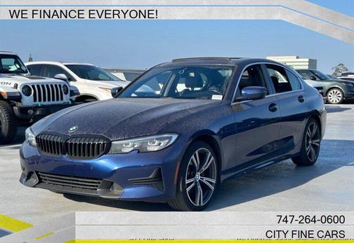 Mediterranean Blue Metallic 2020 BMW 330 330i