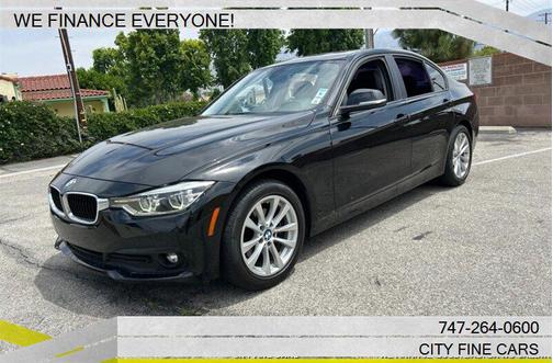 Black 2018 BMW 320 i