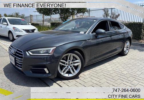 Monsoon Gray Metallic 2019 Audi A5 2.0T Premium