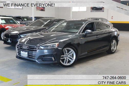 Monsoon Gray Metallic 2019 Audi A5 2.0T Premium