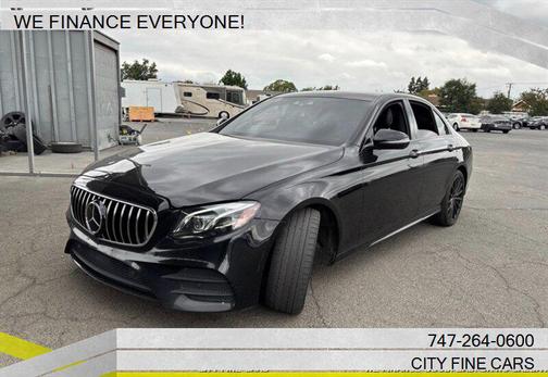 Black 2019 Mercedes-Benz E-Class 4MATIC
