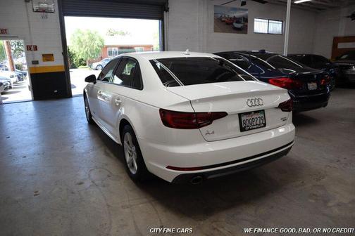 White 2018 Audi A4 2.0T Premium